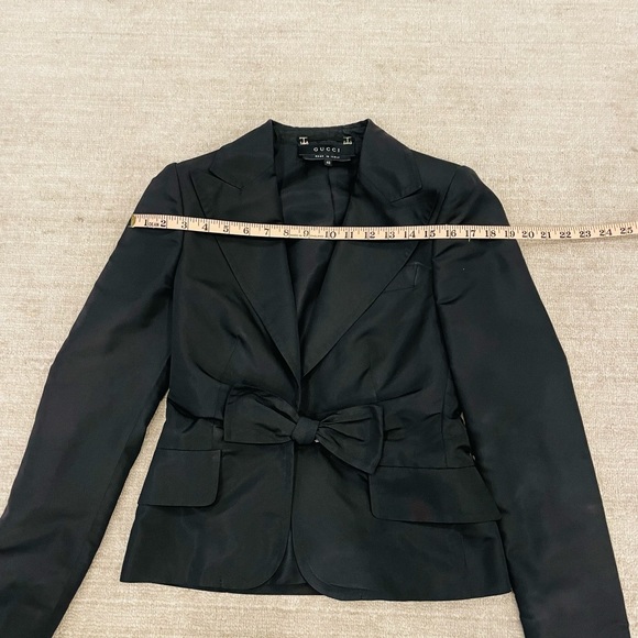 Tom Ford for Gucci Silk Bow Blazer - Picture 5 of 10